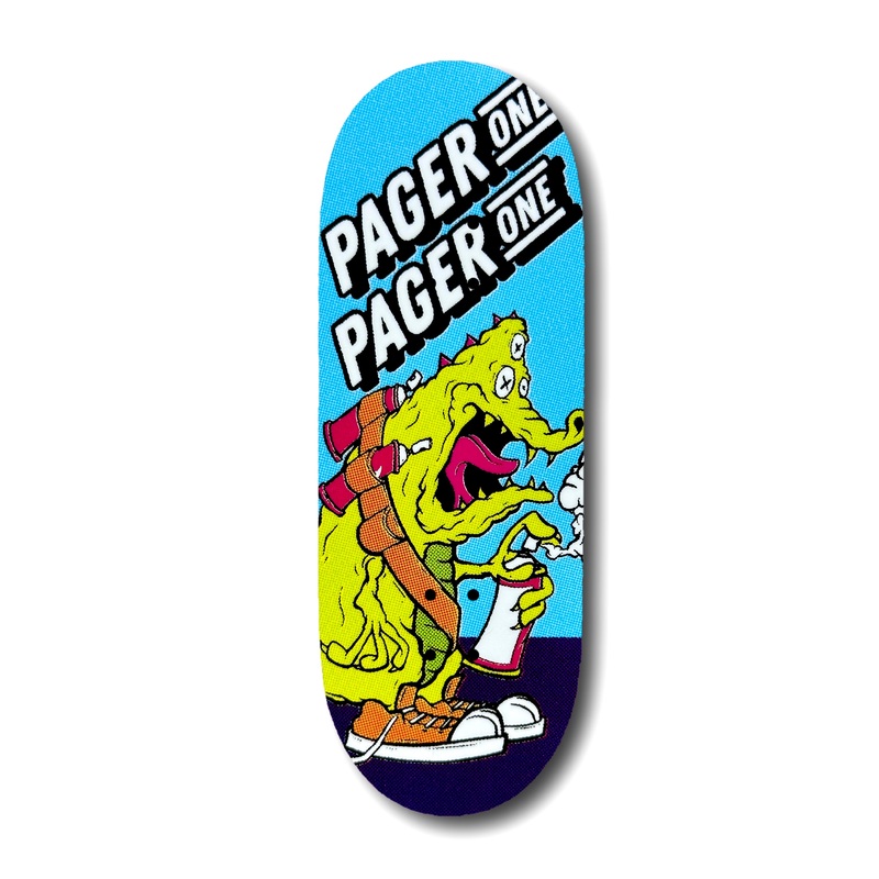 Chems “Pager One Pro Model” Fingerboard Deck 29mm Mid-Pro Popsicle