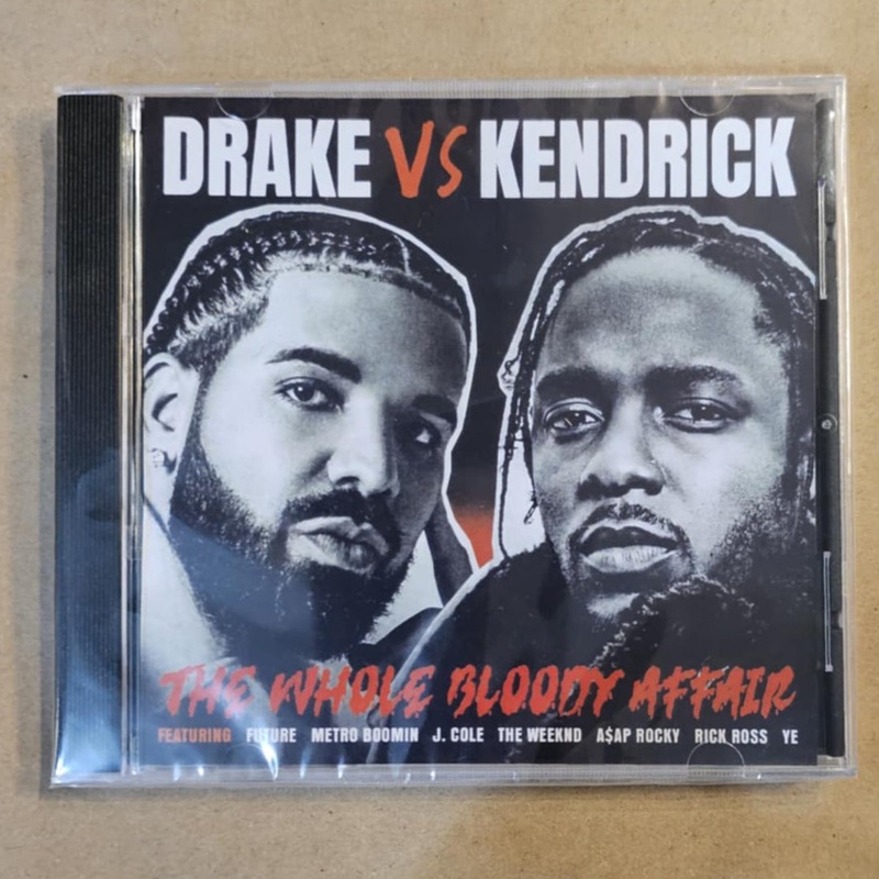 Drake VS Kendrick  The Whole Bloody Affair CD *Unofficial Release*