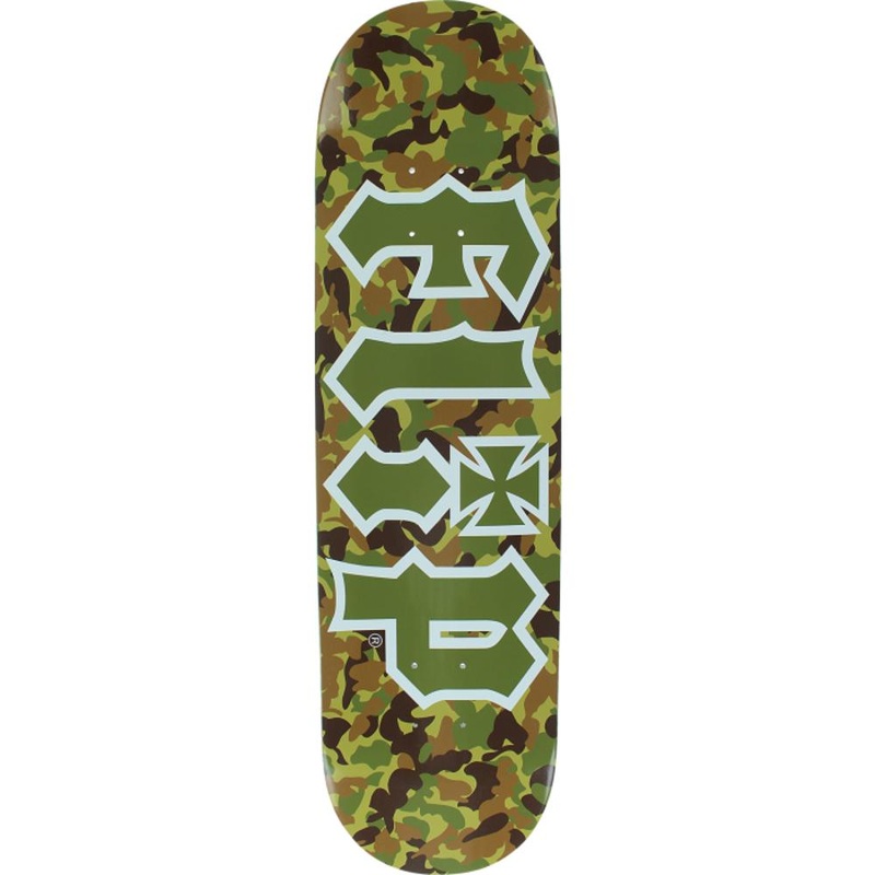 Flip Combat 8.25″ Green Skateboard Deck
