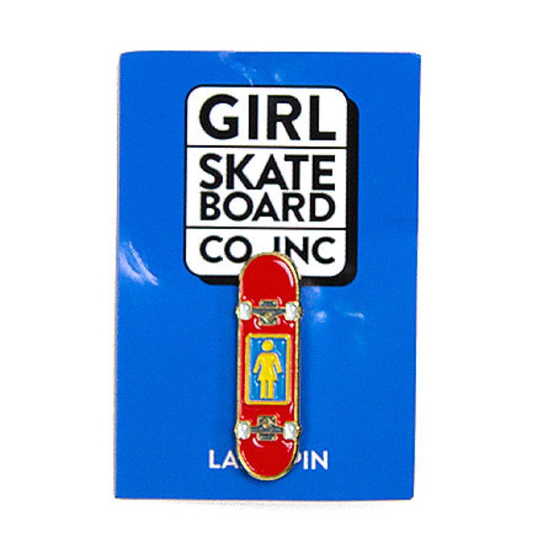 Girl Skateboard Enamel Pin N/A N/A