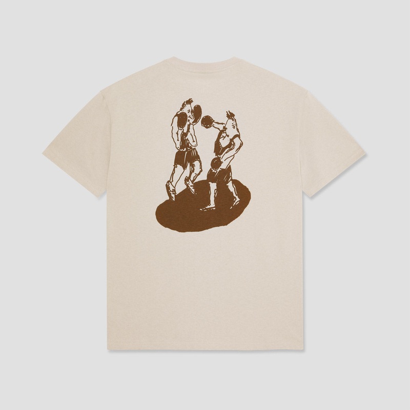 Last Resort AB x Julian Smith Boxers T-Shirt Khaki / Brown Small