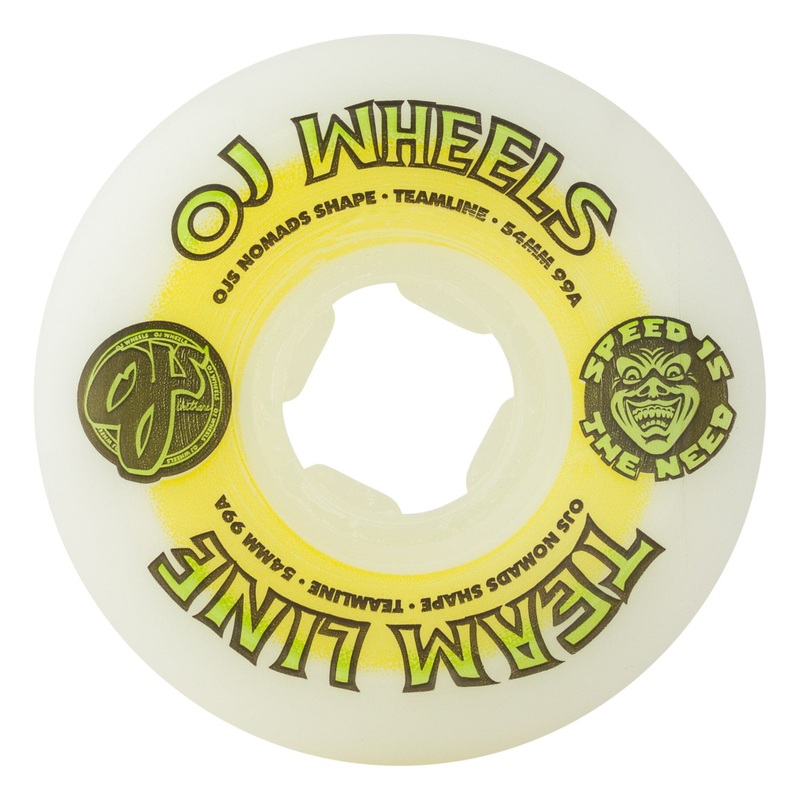 OJ Team Line Original Hardline Wheels 99A 54MM