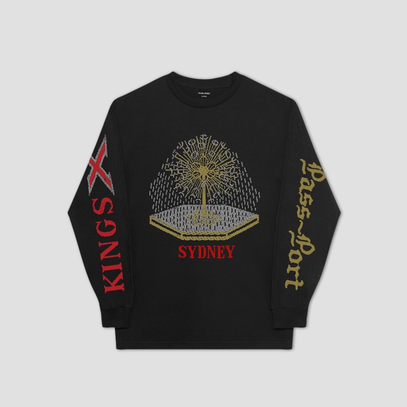 PassPort Kings X Longsleeve T-Shirt Black Small
