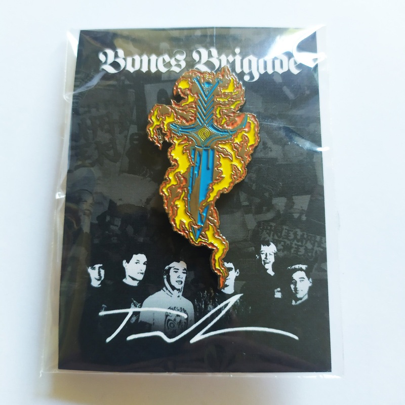 Powell Peralta, Bones Brigade – Series 15 – Tommy Guerrero Lapel Pin