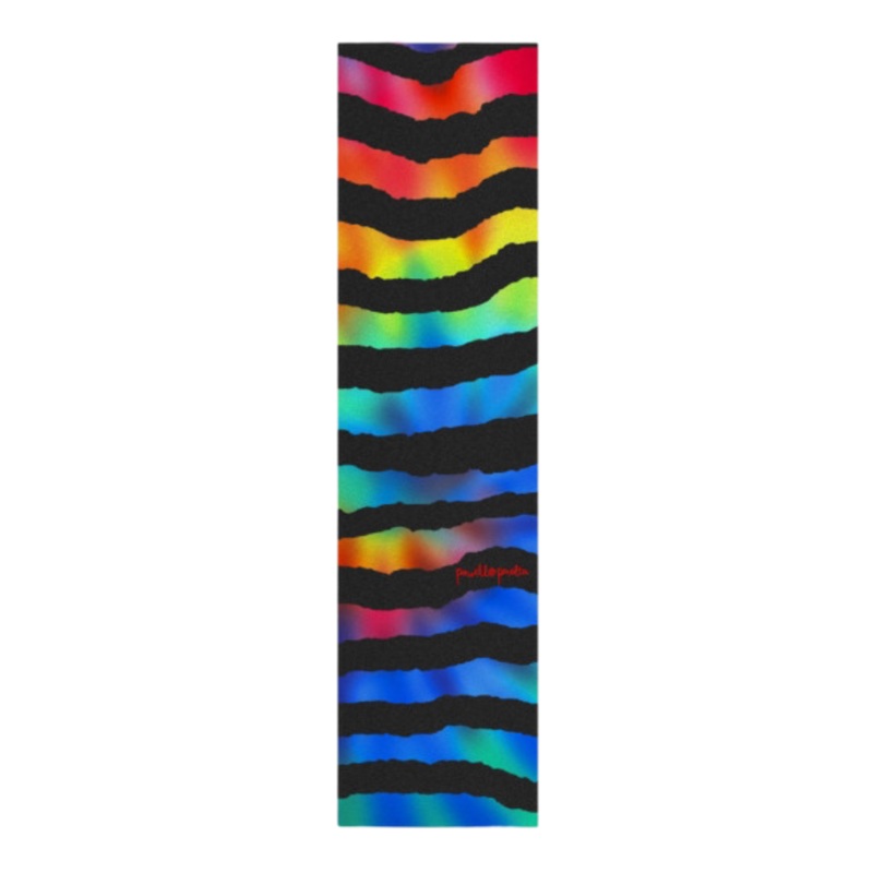 Powell Peralta Grip Tape Sheet 9 x 33 Rainbow Rip (Black) 9″x33″