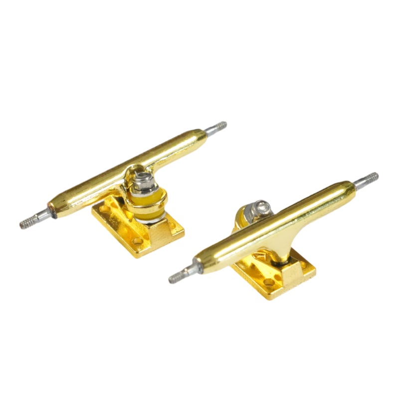 Round Gold Fingerboard Trucks (CHOOSE SIZE) 32mm