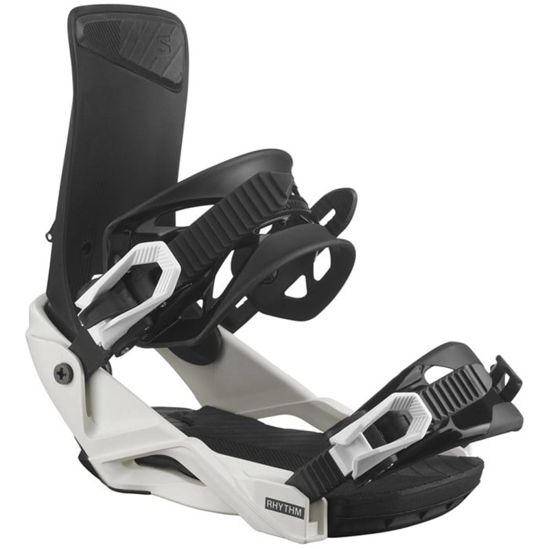 Salomon Rhythm Jr. Youth Snowboard Bindings 2025 Small Black/White
