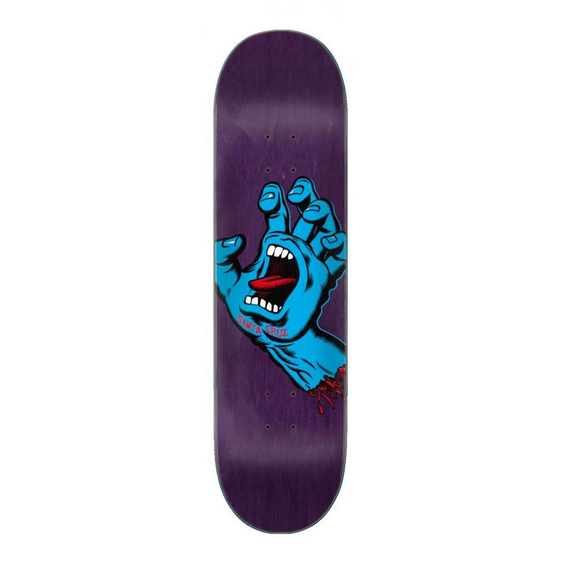 Santa Cruz Deck Screaming Hand 8.38″ – multi