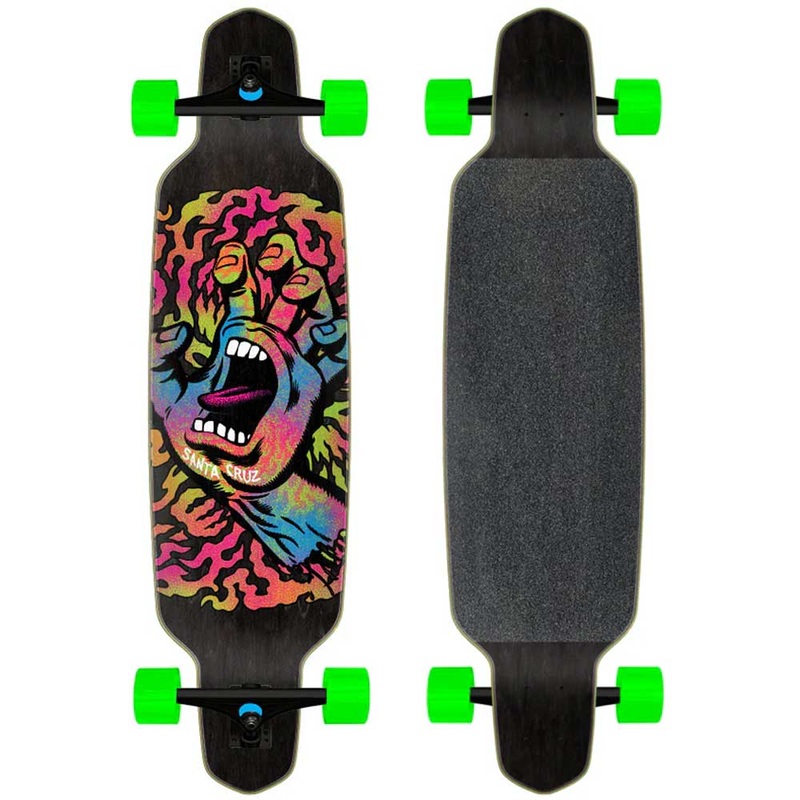 Santa Cruz Obscure Hand Drop Down 9.5″ Longboard Complete