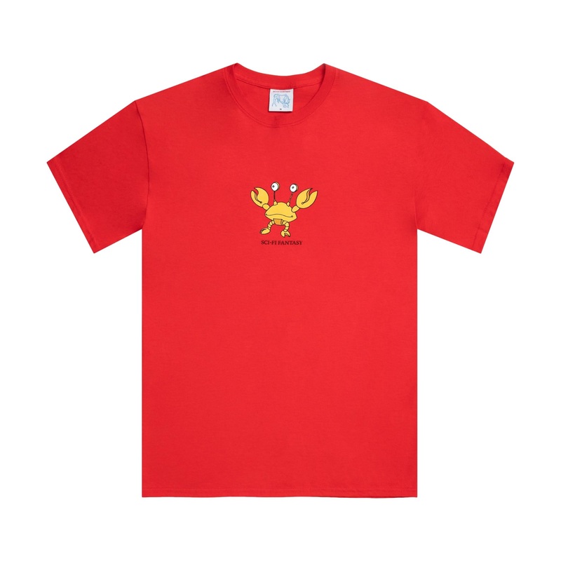 Sci-Fi Fantasy Crab Tee Red M