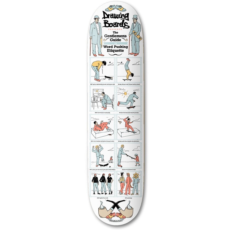 The Drawing Boards – 8.25″ – Gentlemen’s Guide Deck