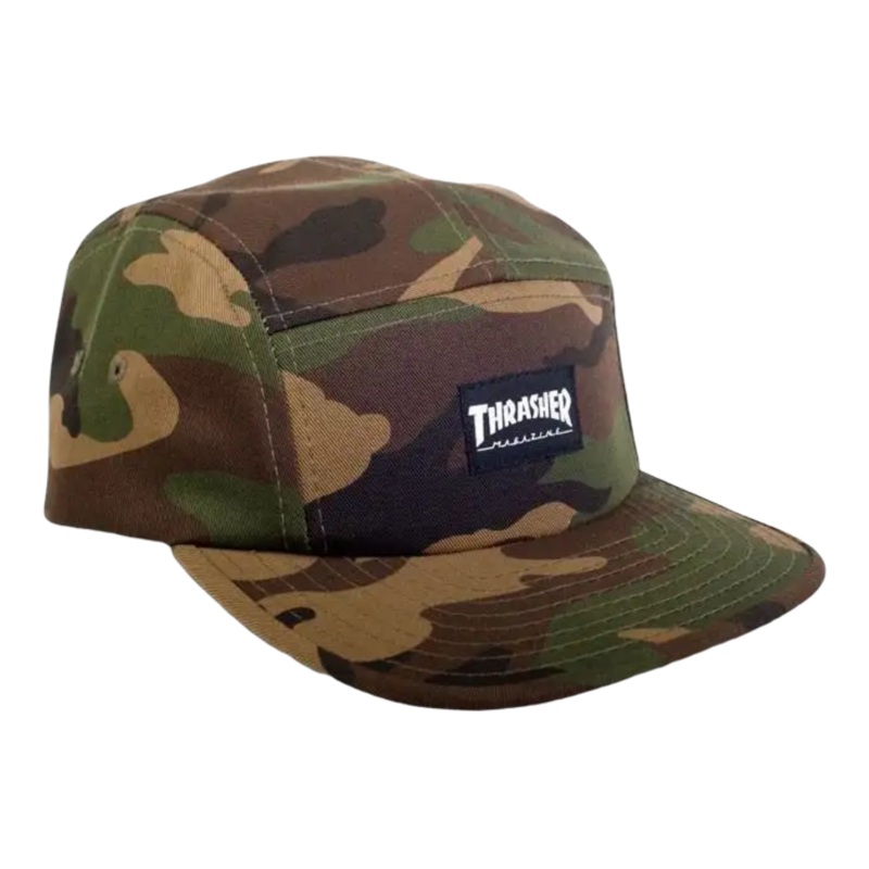 Thrasher Skate Mag 5-Panel Hat (Camo) OS Camo