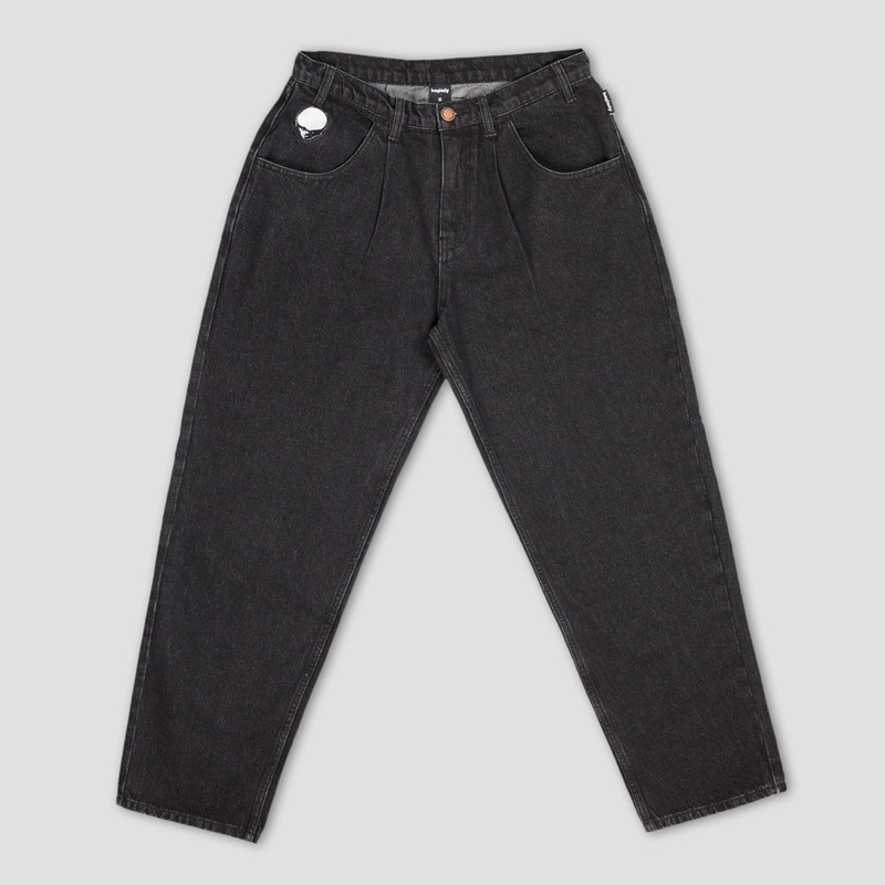 Baglady Denim Pant Black Small