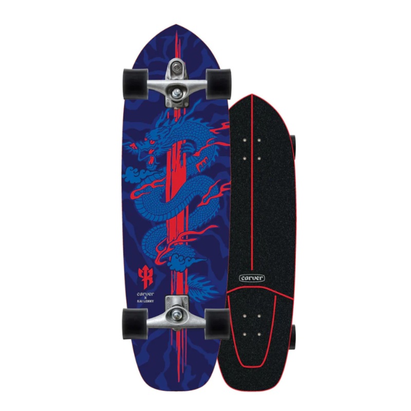 Carver C7 Raw Kai Lenny Dragon 2022 Complete 10 in 10 in