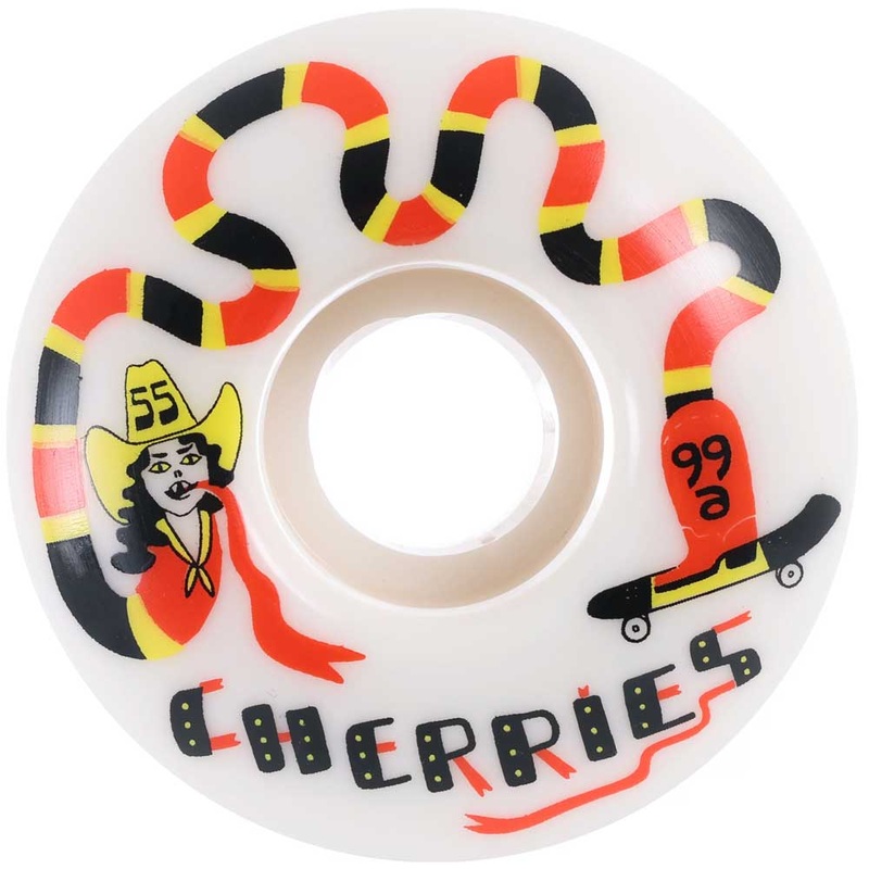 Cherries Wheels Boot Skoots 55mm99A Skateboard Wheels