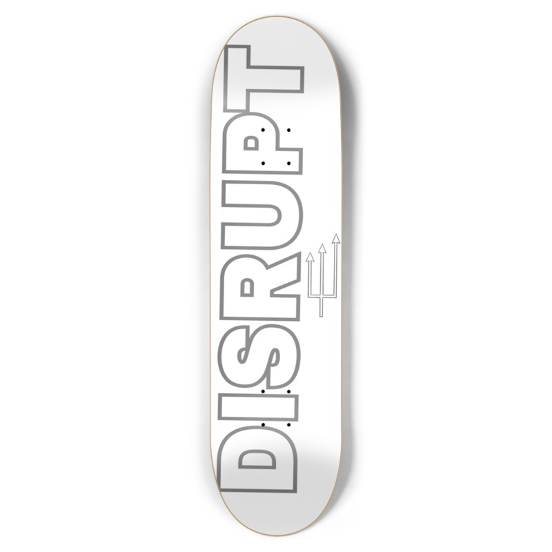 Clean Slate – Disrupt Skateboards (Online Only) Deck Only No wall hangers
