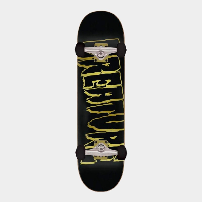 Creature – 8.25″ – Logo Outline Sk8 Metallic Large Complete Skateboard – Multi