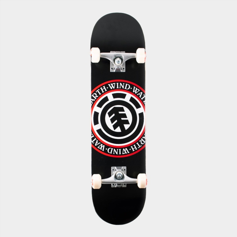 Element 8″ Seal Complete Skateboard – Black