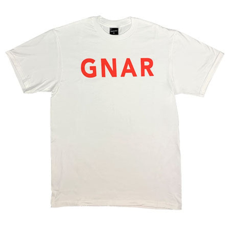 Gnarhunters Gnarmy T Shirt White/ Red Medium