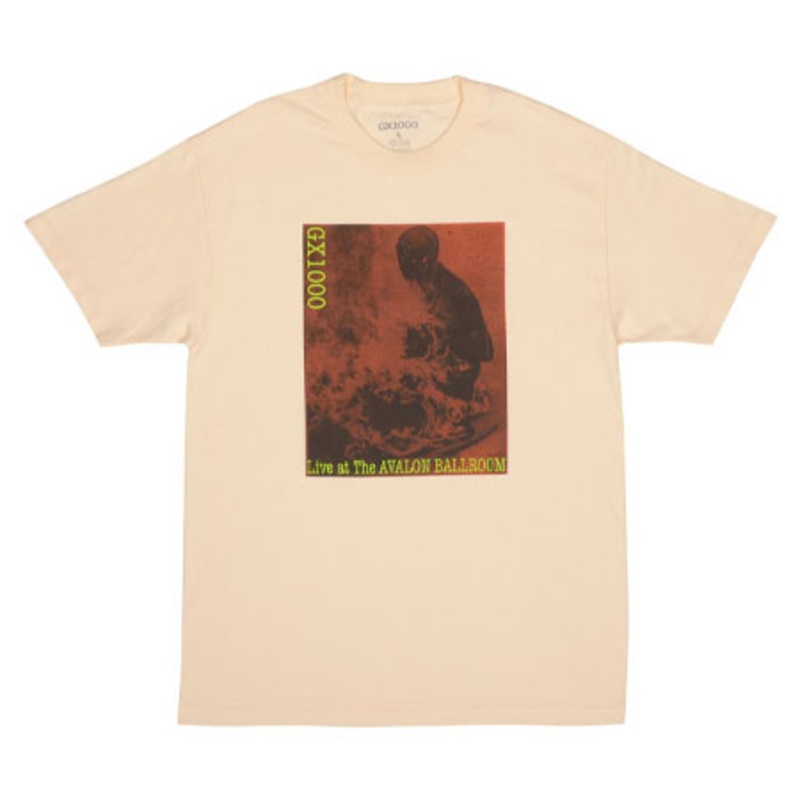 GX1000 Live at the Avalon Ballroom T Shirt Creme Large