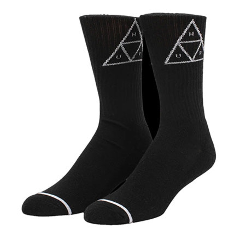 HUF HUF Set TT Crew Socks Black One size fits all