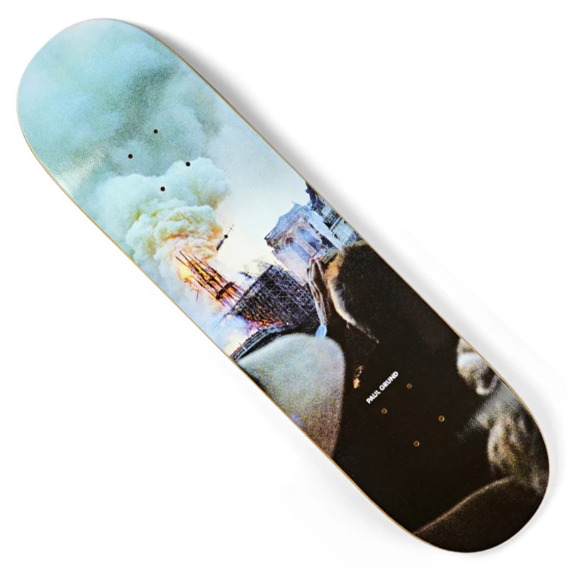 Notre Dame 8.12 Paul Grund Polar Skateboards Slick Deck