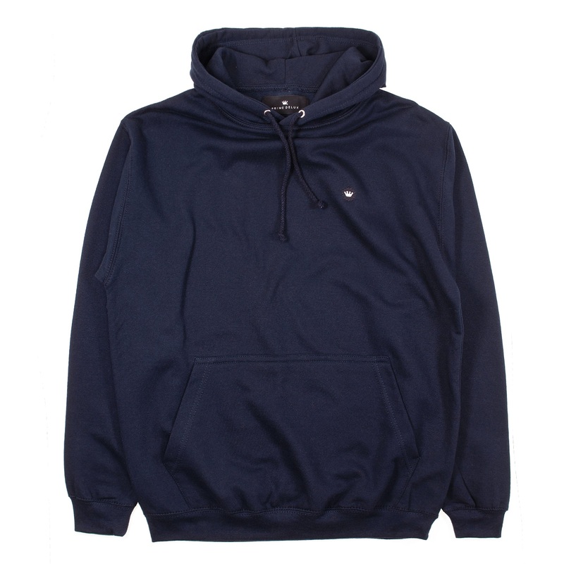 Prime Delux Icon 2 Embroidered Hooded Sweat – French Navy S