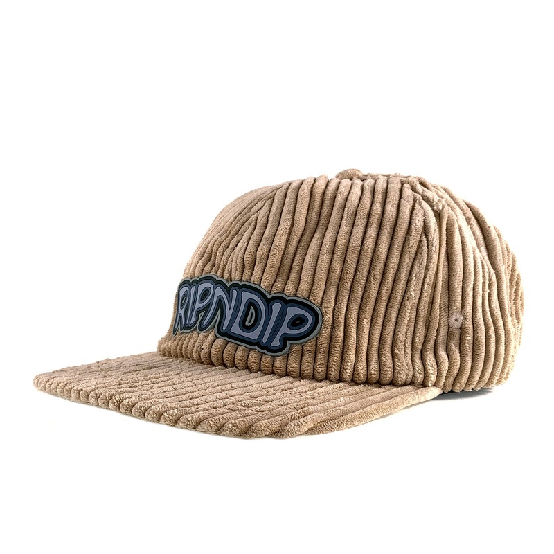 RIPNDIP – Intertwined Cord 6 Panel Cap – Khaki