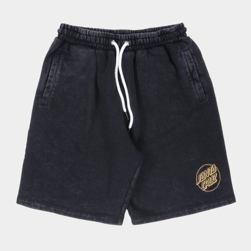 Santa Cruz 50th Opus Dot Short – Black Acid Wash L