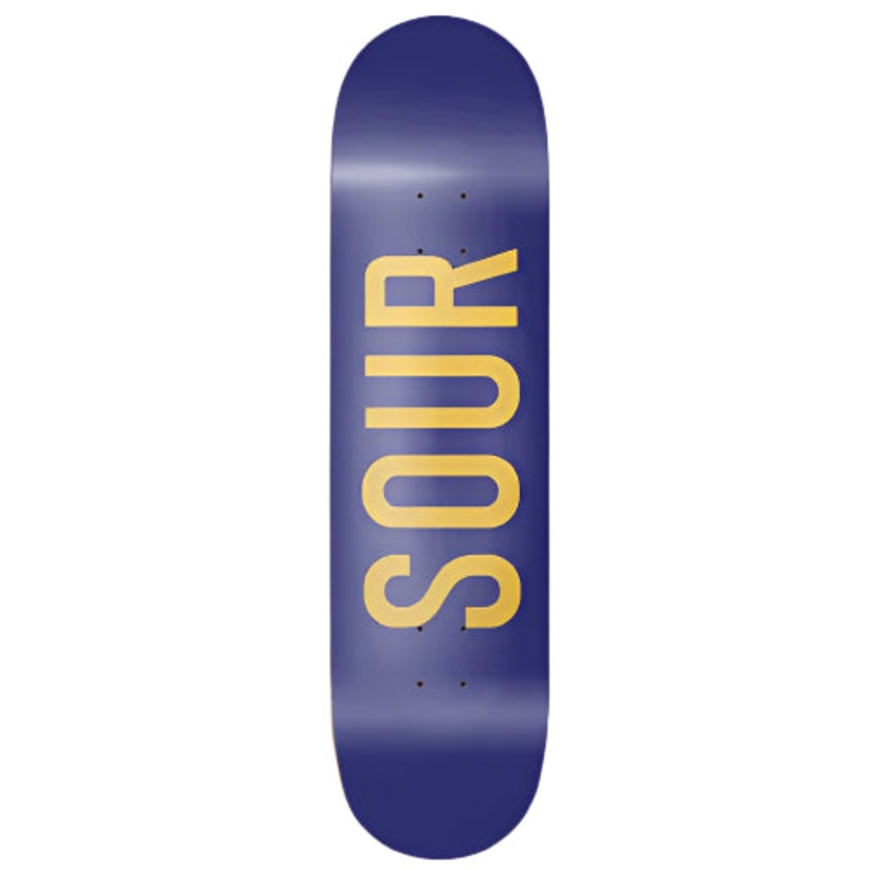 Sour Solution Army Blue/Yellow Skateboard Deck 8.5″ 8.5″