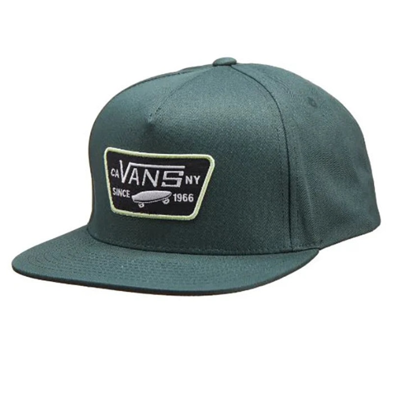 Vans Full Patch Snapback Hat Deep Forest OS