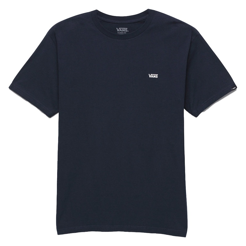 Vans Left Chest Logo Navy T Shirt Navy Small