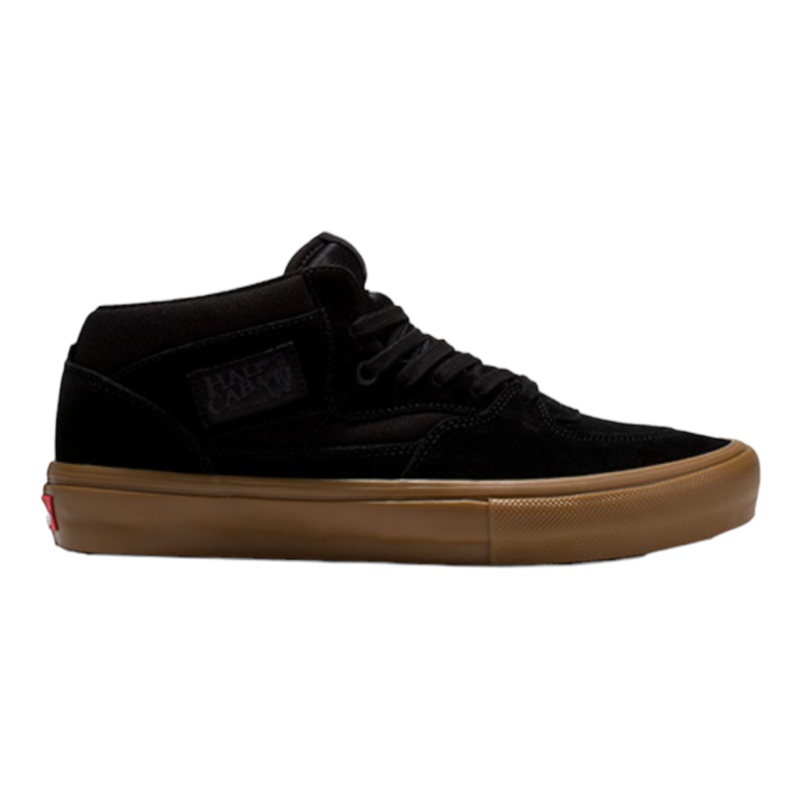 VANS SKATE HALF CAB BLACK/GUM 7 Black