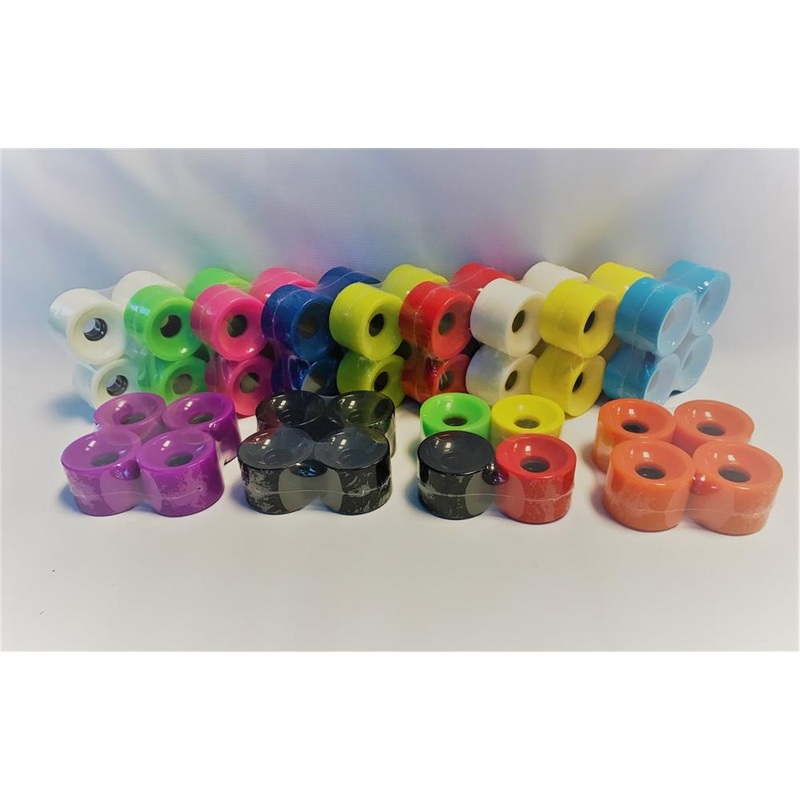 70mm Wheels for Longboard 78a Durometer White