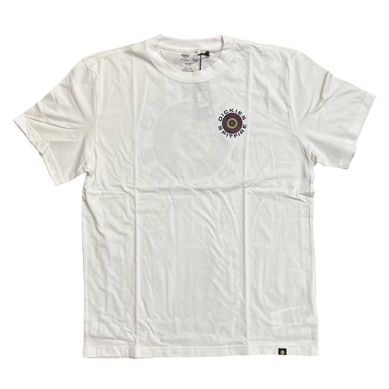 A865TOWH Spitfire x Dickies Tee White Dickies Skateboarding MD