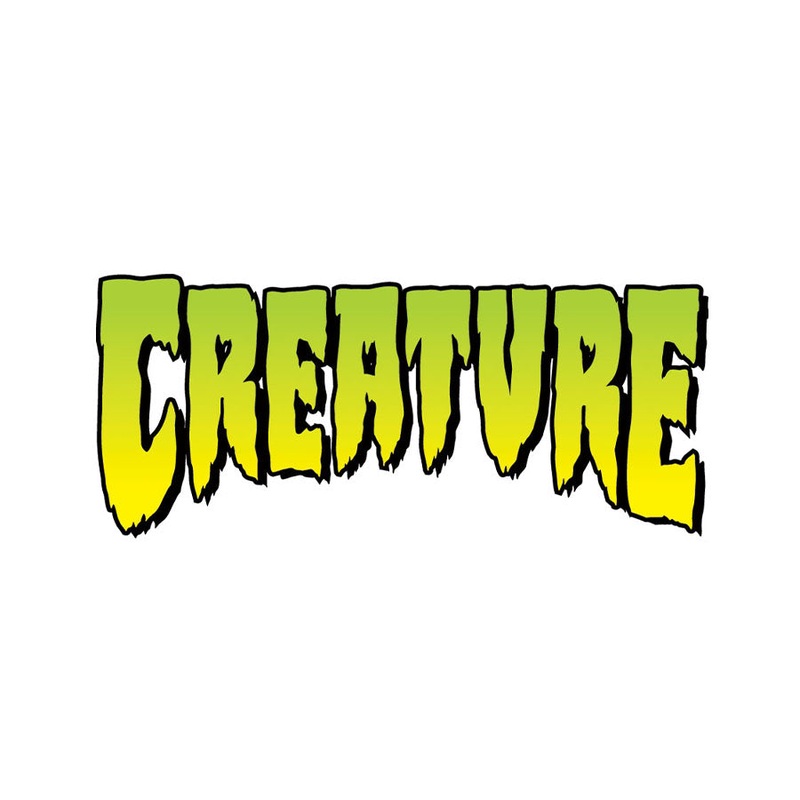 Creature Dark Green Logo 4 in Sticker