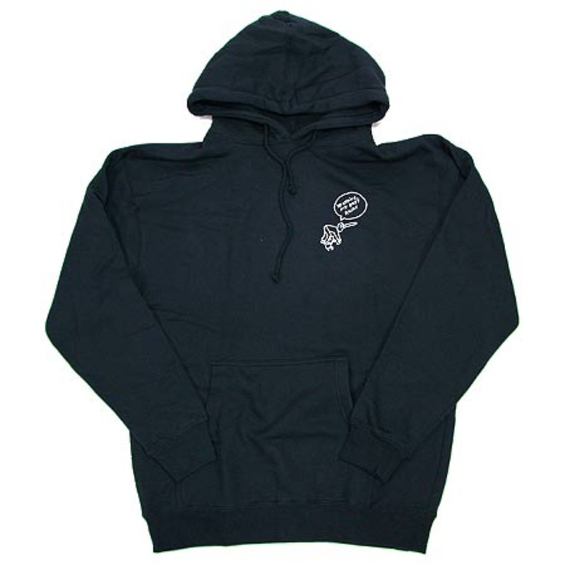 Fourstar Gonz Standard Pullover Hooded Sweatshirt Navy Medium