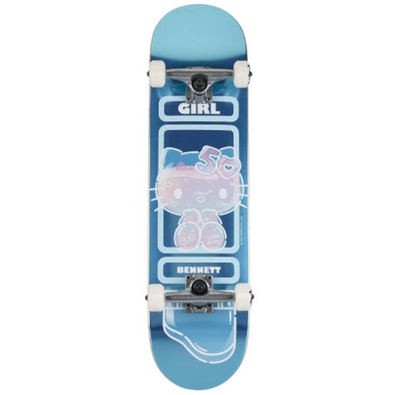 Girl X Hello Kitty 50th Anniversary Bennett Complete Skateboard 8.0″ 8.0″