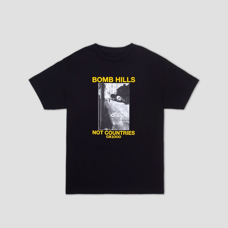 GX1000 Bomb Hills T-Shirt Black Small