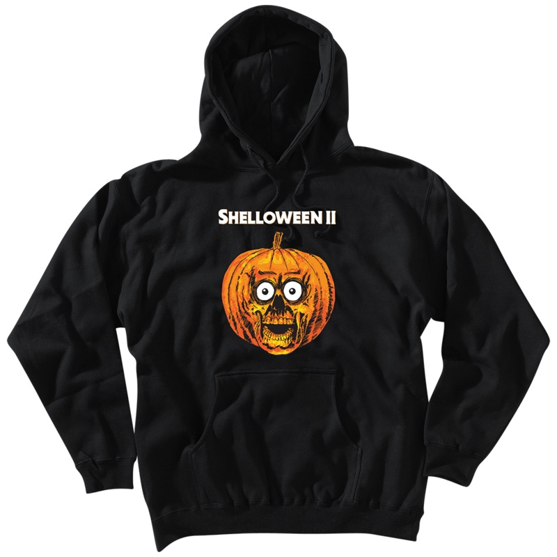 HEROIN SKATEBOARDS SHELLOWEEN 2 HOODIE M