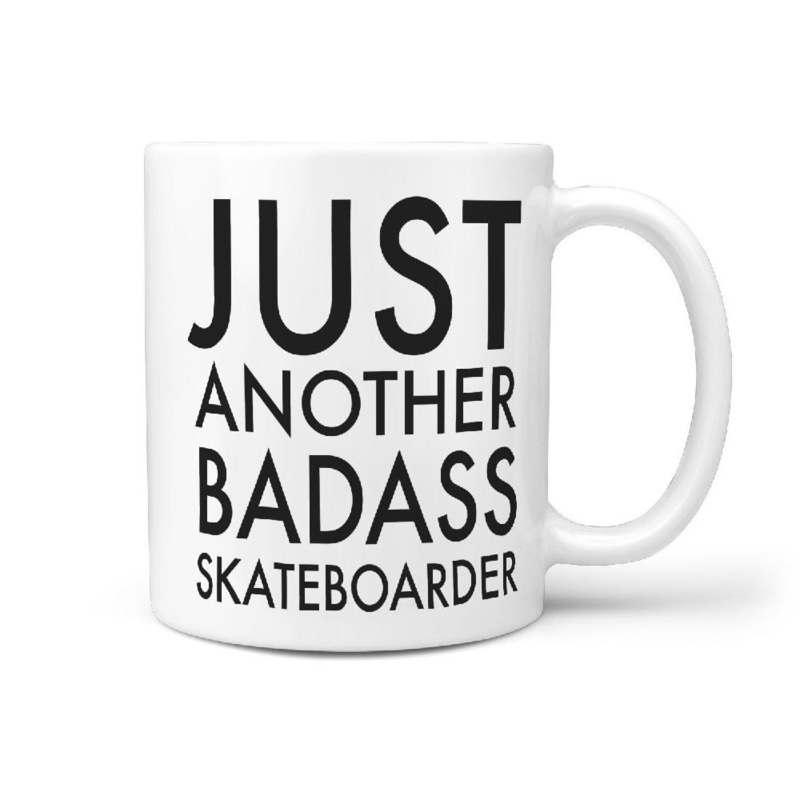 Just another Badass Skateboarder B Funny Mug