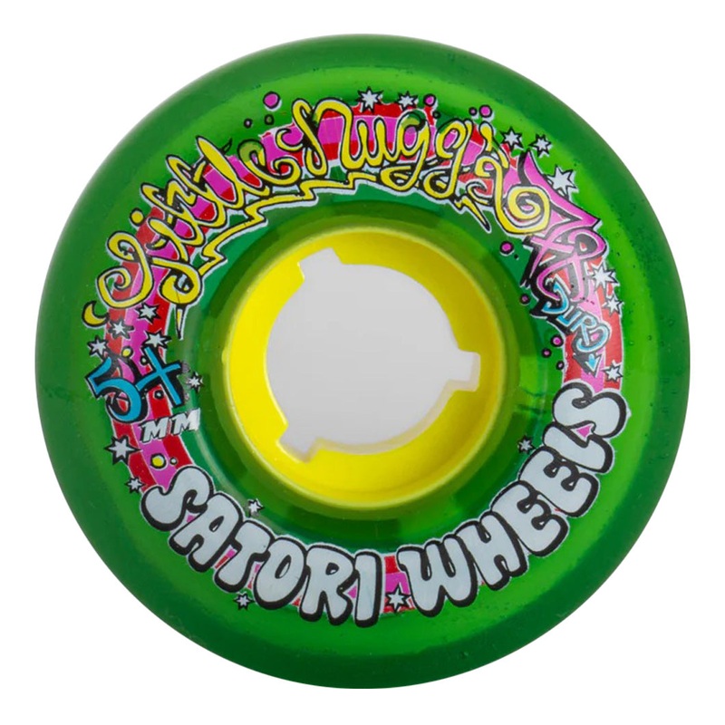 Lil Nugz 78a Clear Green Cruiser Wheels (54mm) 78A 54 MM