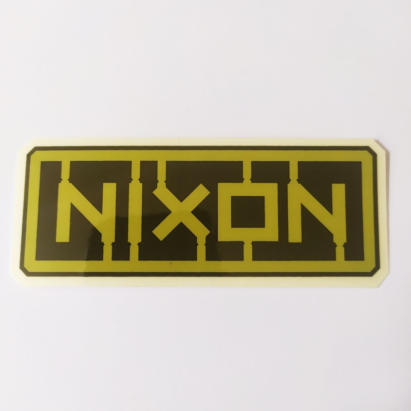 Nixon Old Skate Sticker