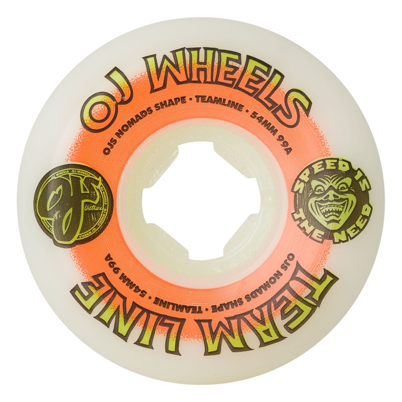 OJ Team Line Original Nomads Wheels 99A 54MM