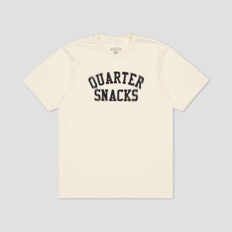 Quartersnacks Motion Arch T-Shirt Cream Medium