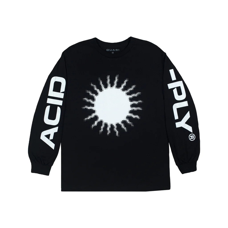 Quasi Acid-Ply Long Sleeve [Black] Acid-Ply Long Sleeve T Shirt Black S