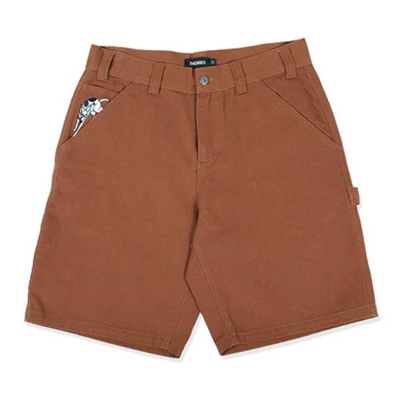 Theories Piano Trap Carpenter Shorts Tobacco 34