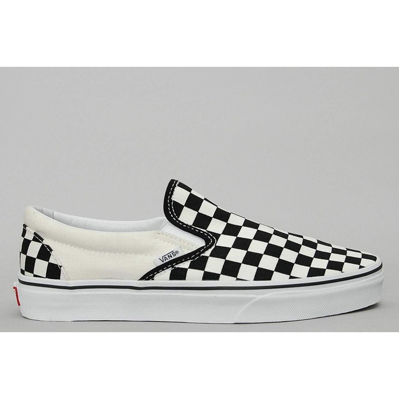 Vans – Classic Slip-On – Black / White / Checkerboard US7.5 /UK6.5