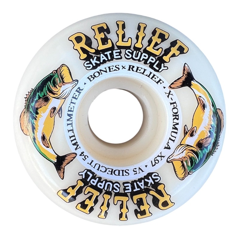 BONES X RELIEF BASS 54MM x X97 V5 SHAPE 54mm