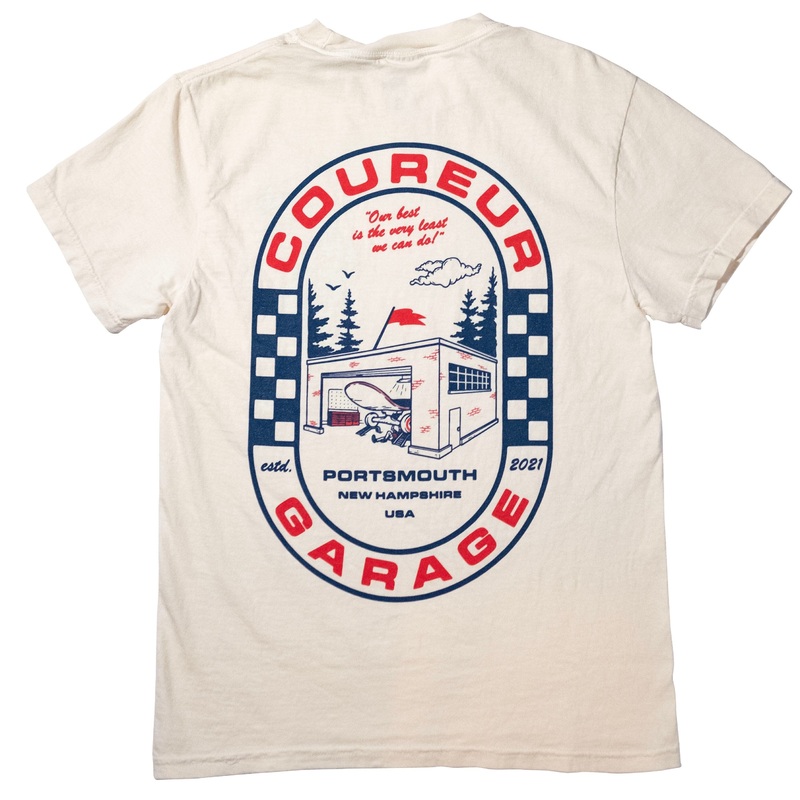 Coureur Goods Mechanic Tee Parchment S